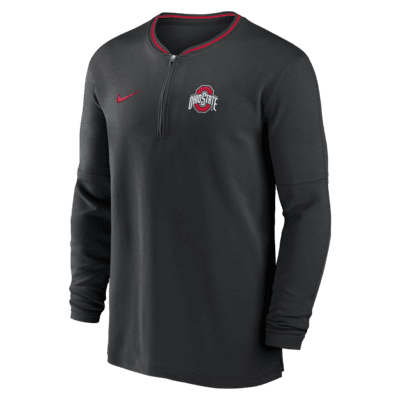 【NIKE】Ohio State Buckeyes Sideline Jersey Ohio State Buckeyes Sideline Coach Men's Nike Dri-FIT